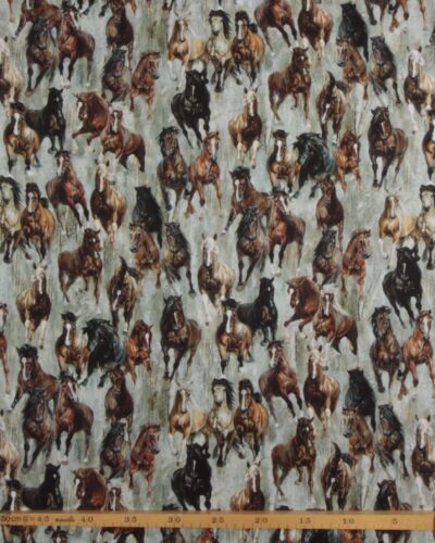 Stallion, heste i galop - Patchwork 7 Stallion, heste i galop - Patchwork