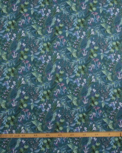 Blade, blomster og svampe - Patchwork