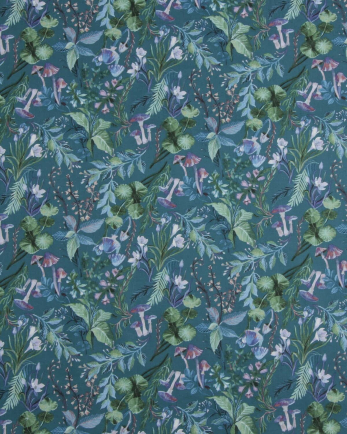 Blade, blomster og svampe - Patchwork - Billede 2