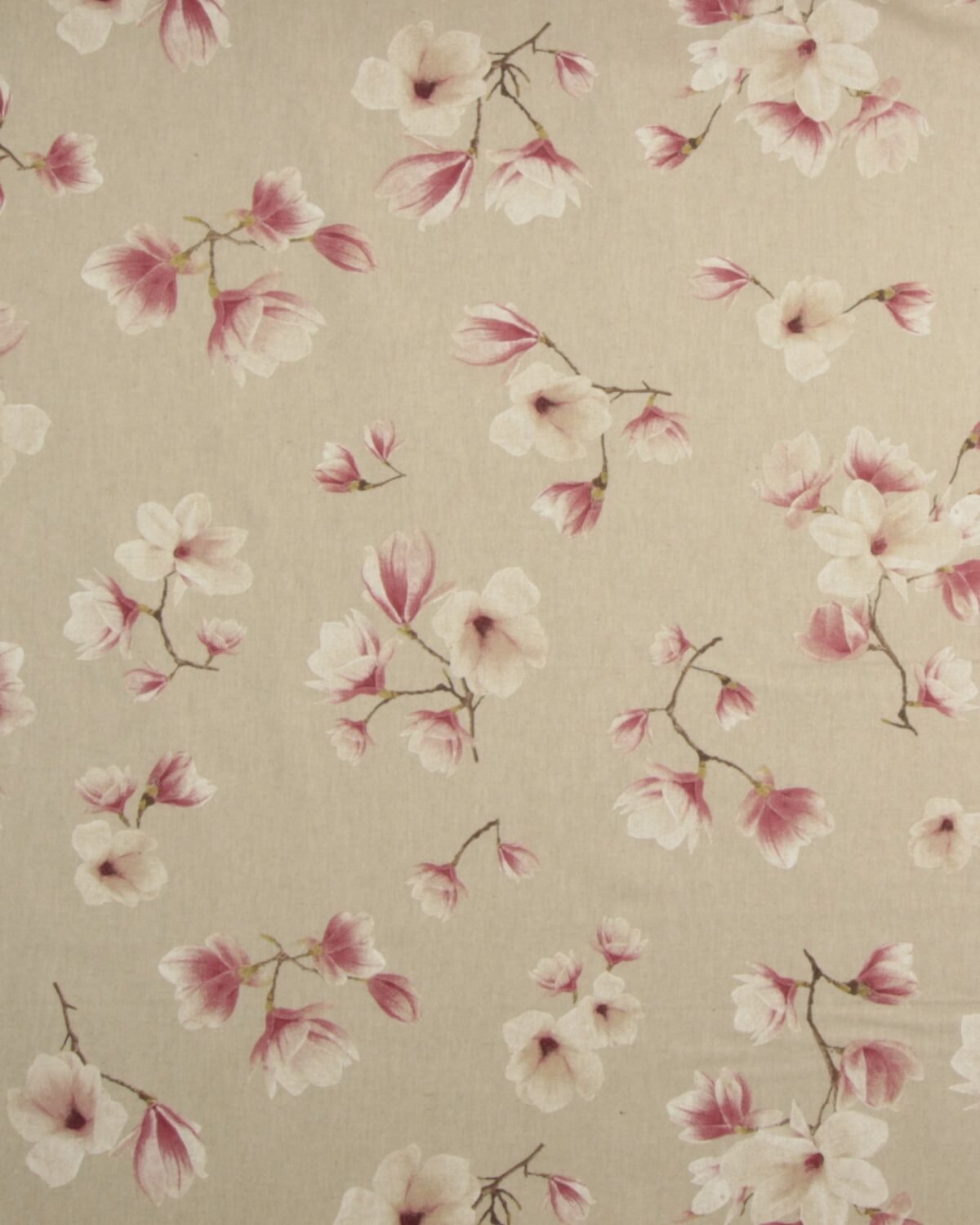 Blomst på kviste fra tulipantræ - Boligtekstil