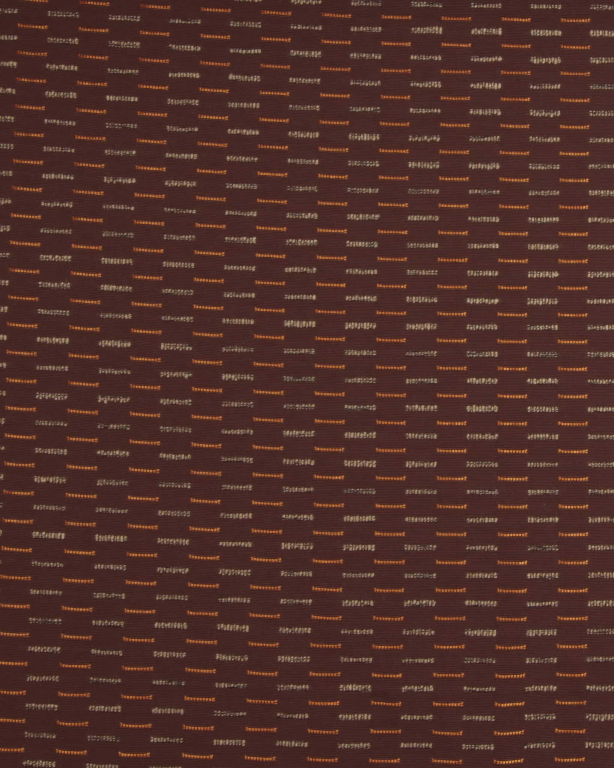 Retro brun, orange - Møbelstof - _Bomuld, _Polyester