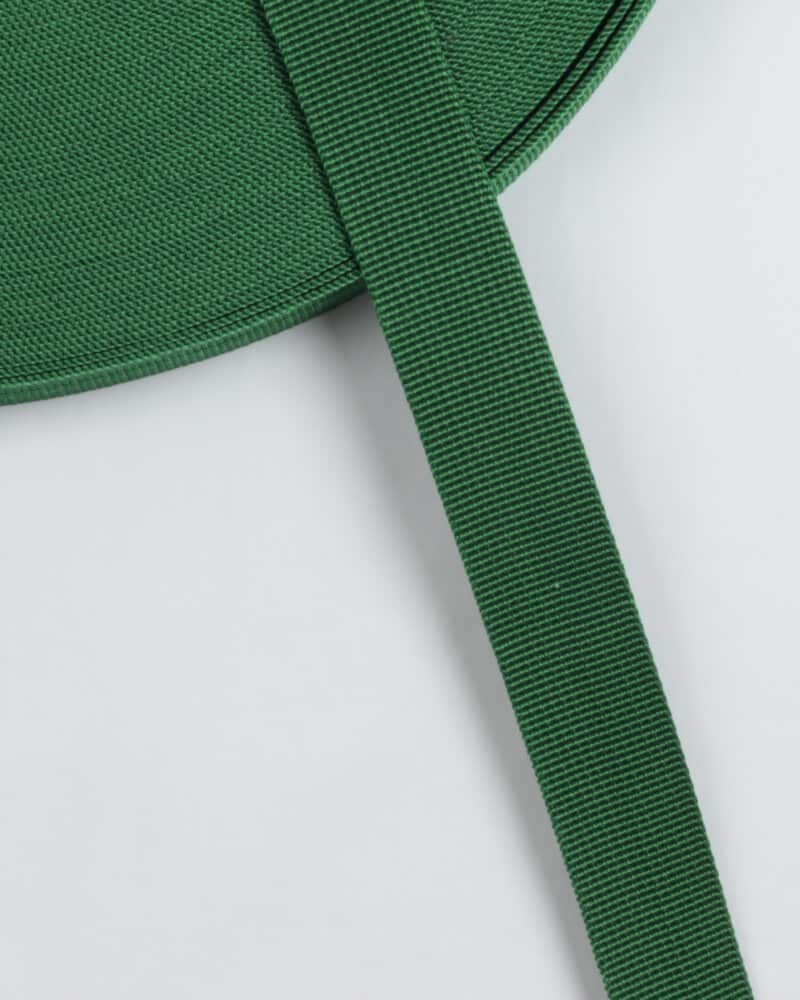 Grøn, nylon - Gjordbånd 25 mm -