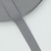 Lysegrå, nylon - Gjordbånd 25 mm
