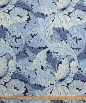 Large Acanthus, offwhite/blå - William Morris