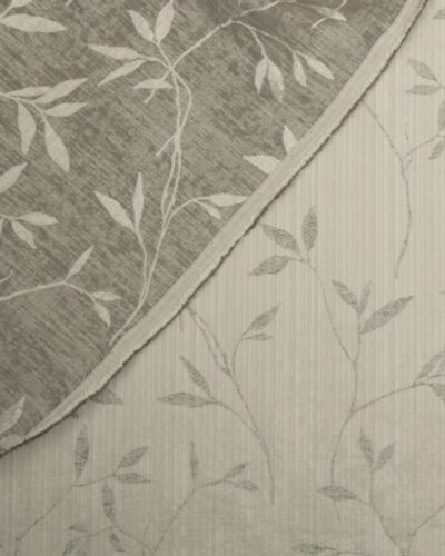 Lysegrå med grenmønster