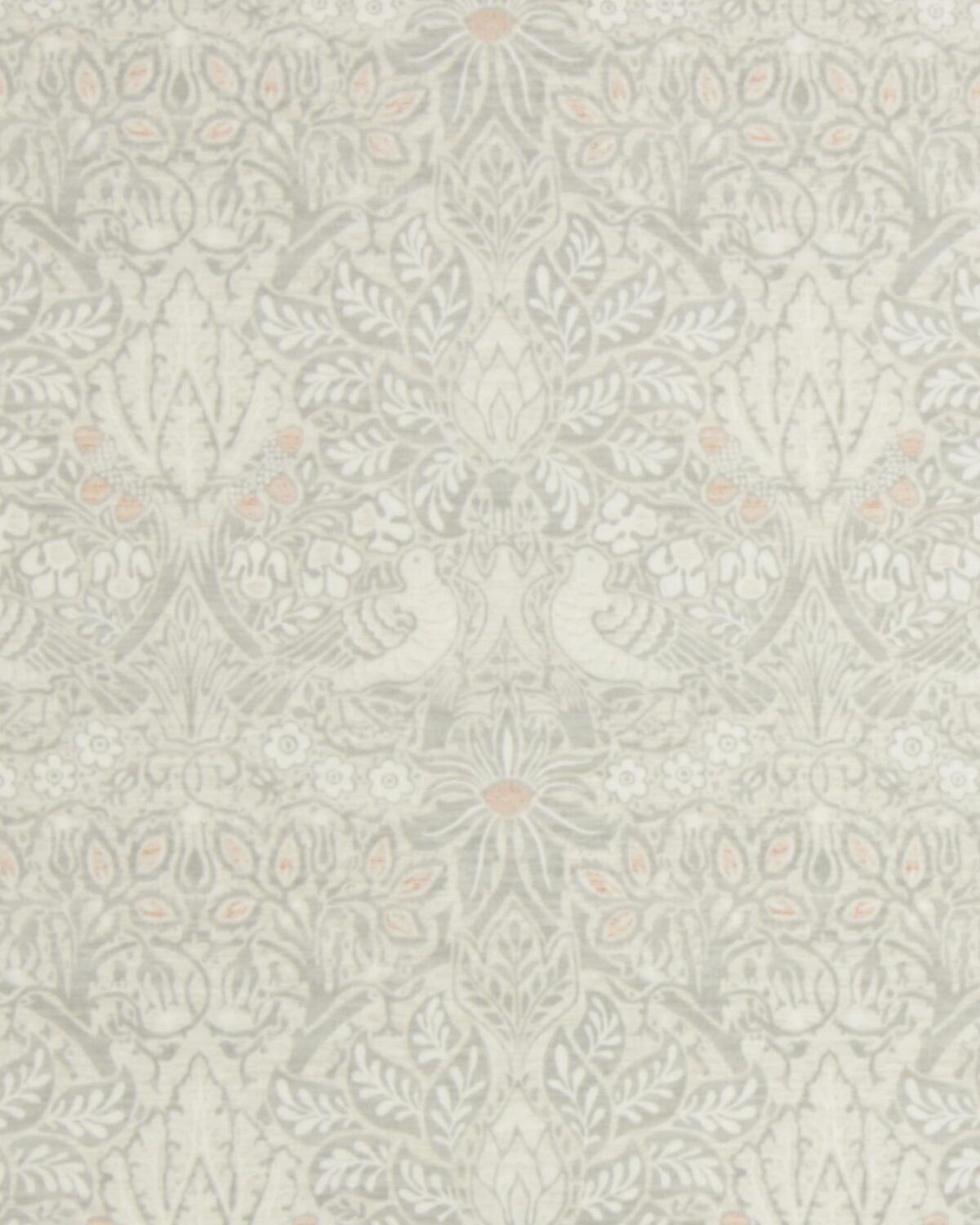 Small Pure Dove and rose, lysegrå - William Morris - Billede 2