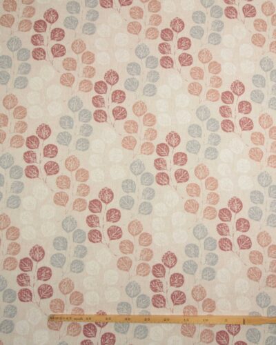 Blade i rød/orange/offwhite og mørk mint 8 Blade i rød/orange/offwhite og mørk mint