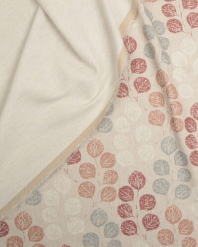 Blade i rød/orange/offwhite og mørk mint 9 Blade i rød/orange/offwhite og mørk mint