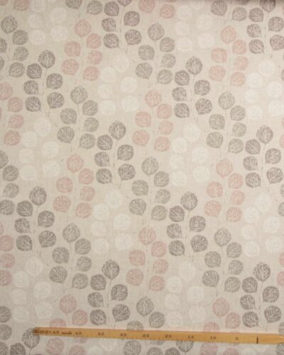 Blade i grå/rosa og hvid