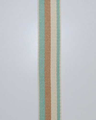 Beige/brun/mørk mint - Gjordbånd 40 mm