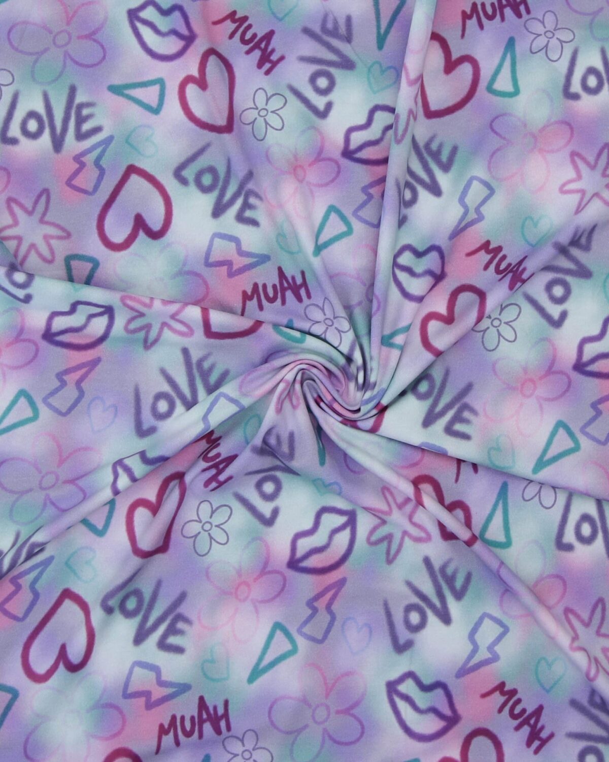 "Love" og hjerter - Jersey - Billede 2