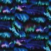 Arktis jul, grantræer og nordlys - Patchwork