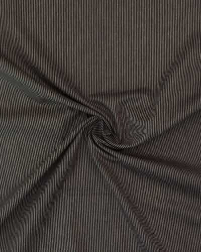 Striber, brun/beige - Bomuld