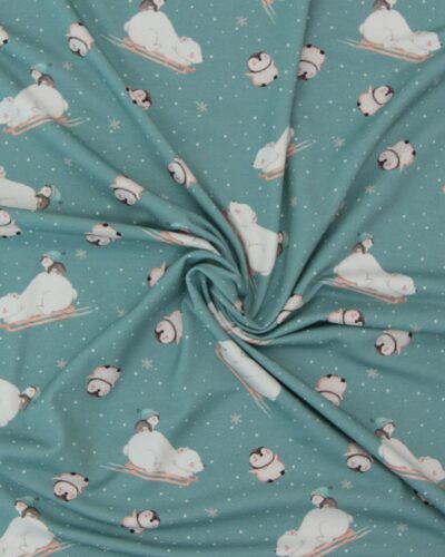 Pingviner og isbjørne på slædetur - Jersey 7 Pingviner og isbjørne på slædetur - Jersey