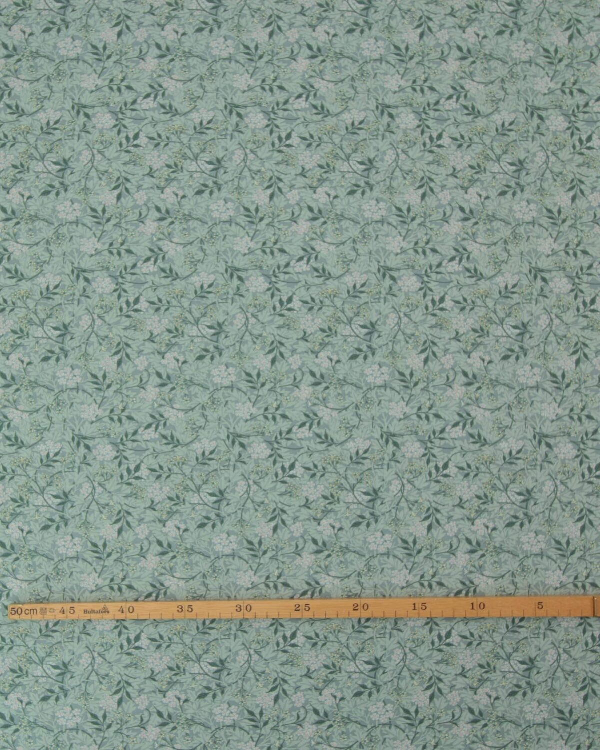 Jasmin, aqua - William Morris - Billede 2