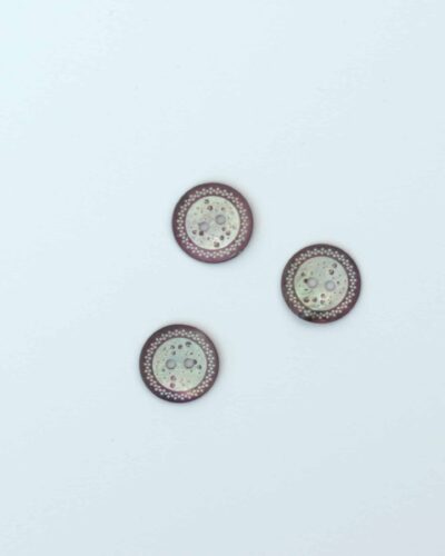 Lavendel/offwhite - Perlemor 18 mm