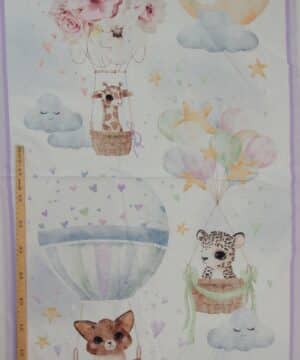 Animal babies, 1 motiv- Patchwork panel