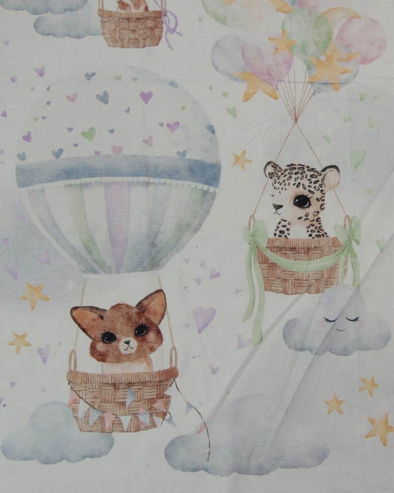 Animal babies, 1 motiv- Patchwork panel