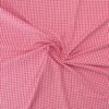 Pink/hvid 4x4 mm tern - Bomuld