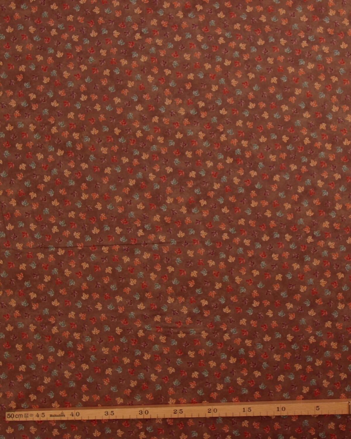 Hello Autumn, brun m. blade - Patchwork - Billede 2