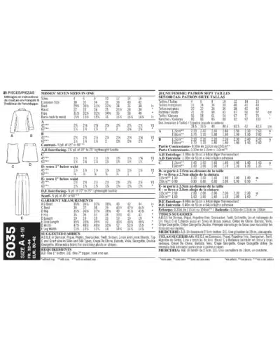Habitjakke, bukser, nederdel - str. 30-42 11 Habitjakke, bukser, nederdel - str. 30-42