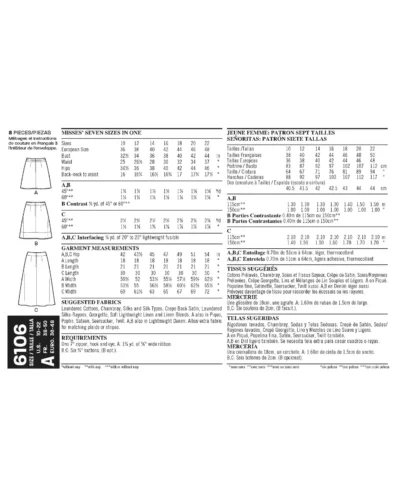 Nederdel - str. 36-48 7 Nederdel - str. 36-48