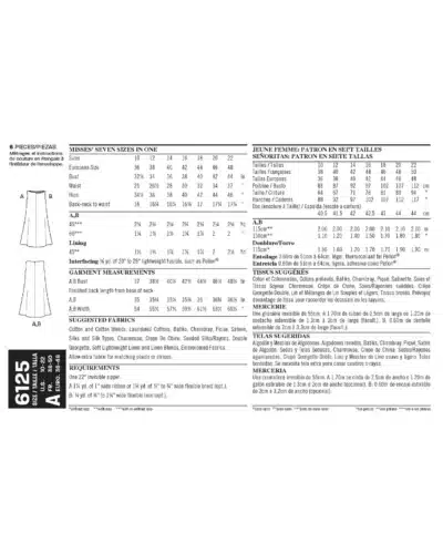 Kort kjole - str. 36-48
