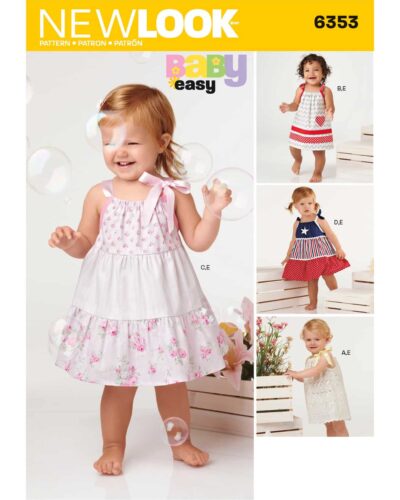 Babykjole - str. NB-S-M-L
