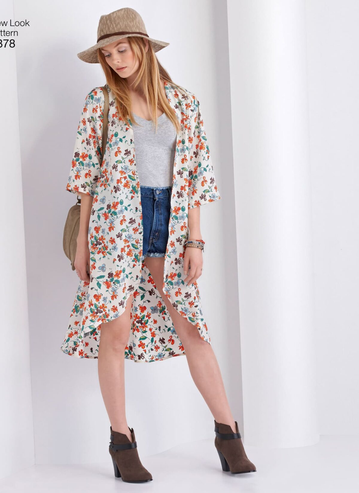 Kimono - str. XS-XL - Billede 2