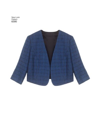 Kjole og kort Jakke - str. 34-44 12 Kjole og kort Jakke - str. 34-44