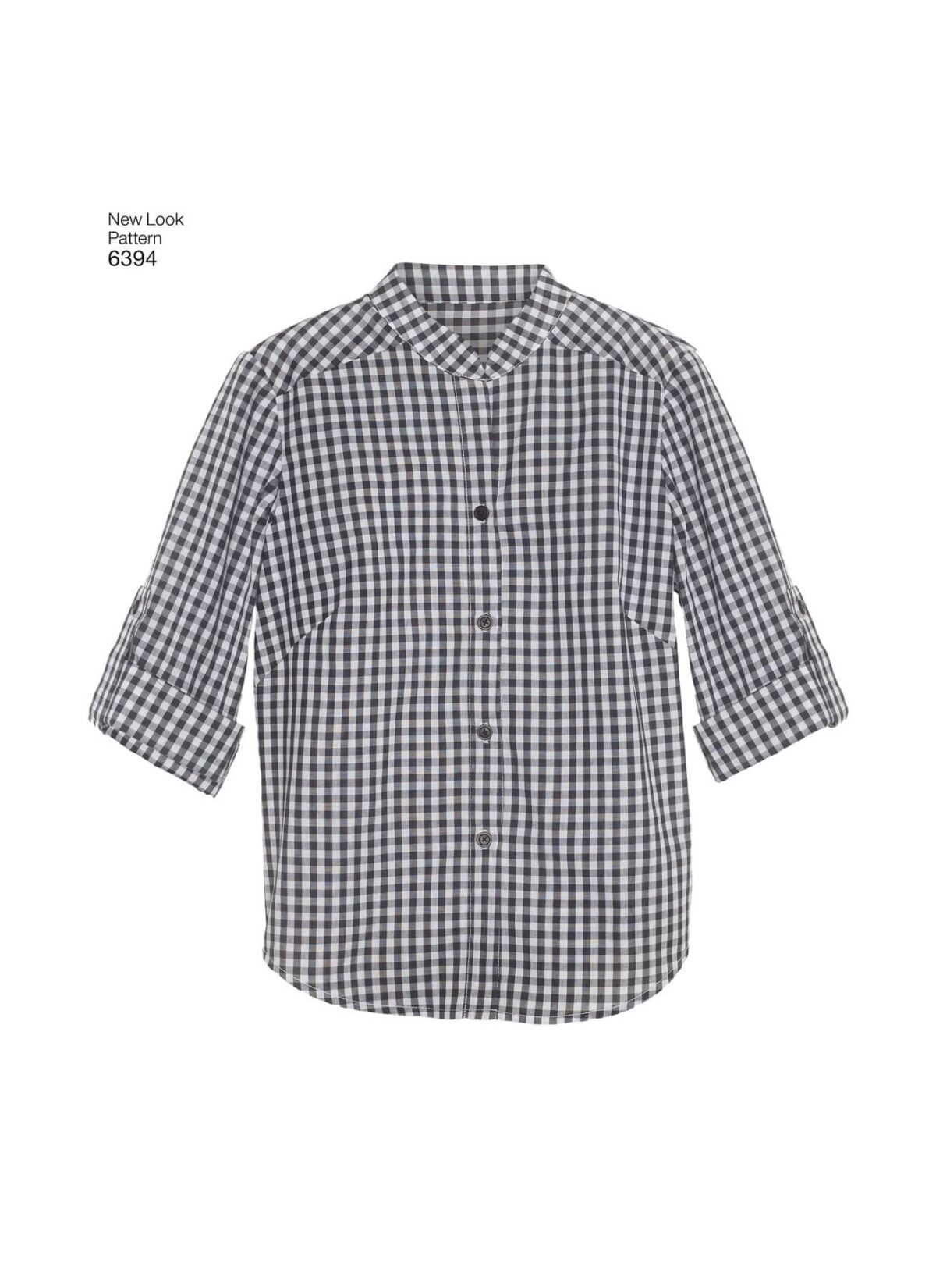 Skjortebluse - str. 34-44 - Billede 4