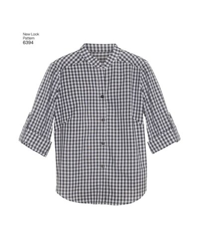 Skjortebluse - str. 34-44