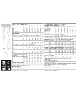 Buksedragt og spencer/kjole - str. 34-46