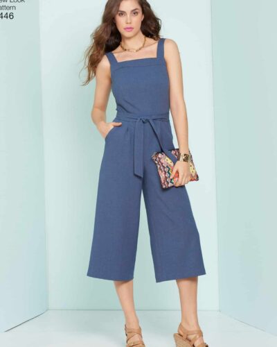 Buksedragt og spencer/kjole - str. 34-46