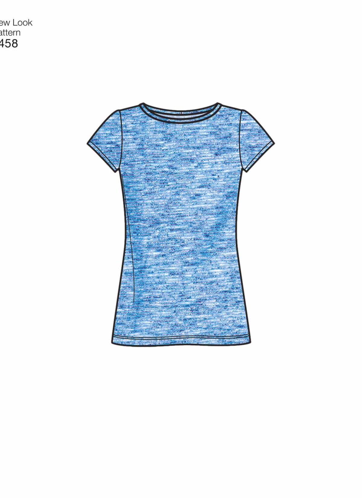 T-shirtkjole, underdele og top - str. 36-48 (kun til jersey/strikstof) - Image 3