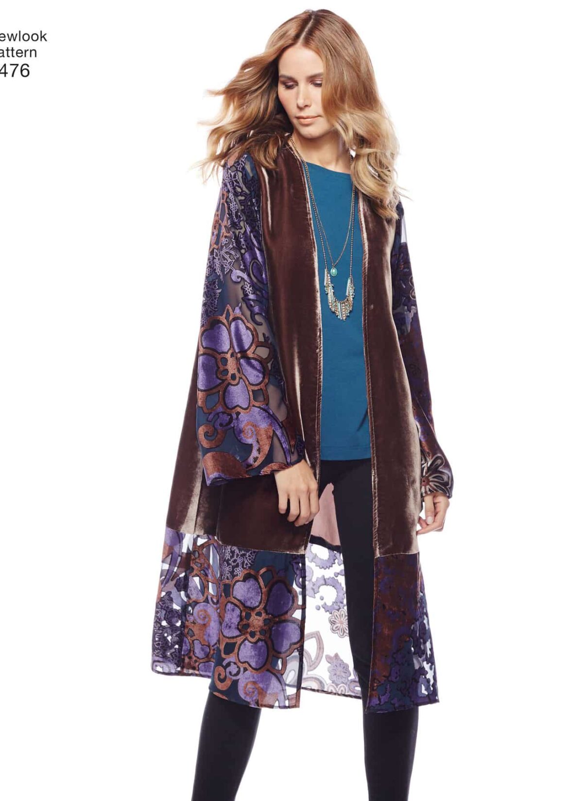 Kimono - str. 34-44 - Billede 2
