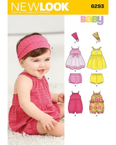 Babykjole og babydragt - str. NB-S-M-L