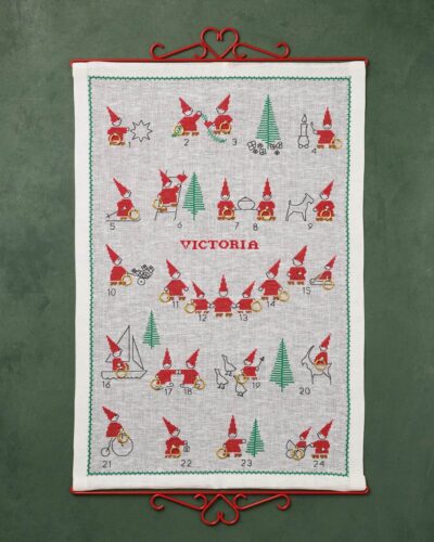Nisser Julekalender - 48x71 cm