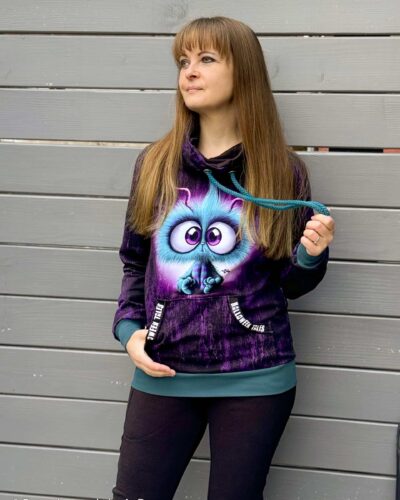 Halloween Tales, lille monster - French Terry