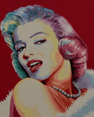 Marilyn Monroe, 45x45 cm - Gobelin
