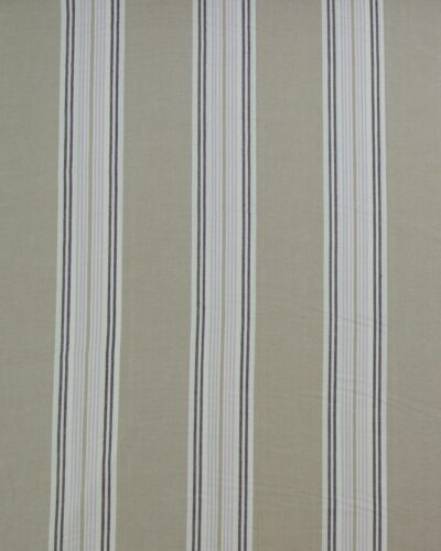 Olmerdug striber, beige/offwhite/lys og mørklilla - Boligtekstil