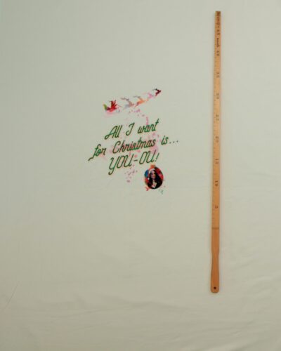 All I want for christmas - French Terry panel