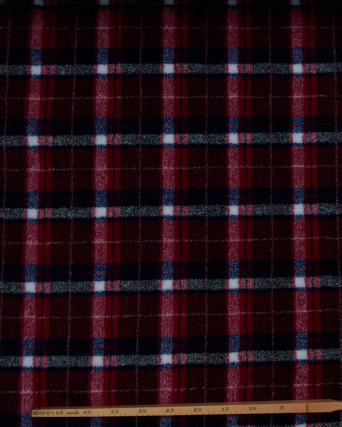 Tern, blå/vinrød/offwhite - Fleece - Billede 2