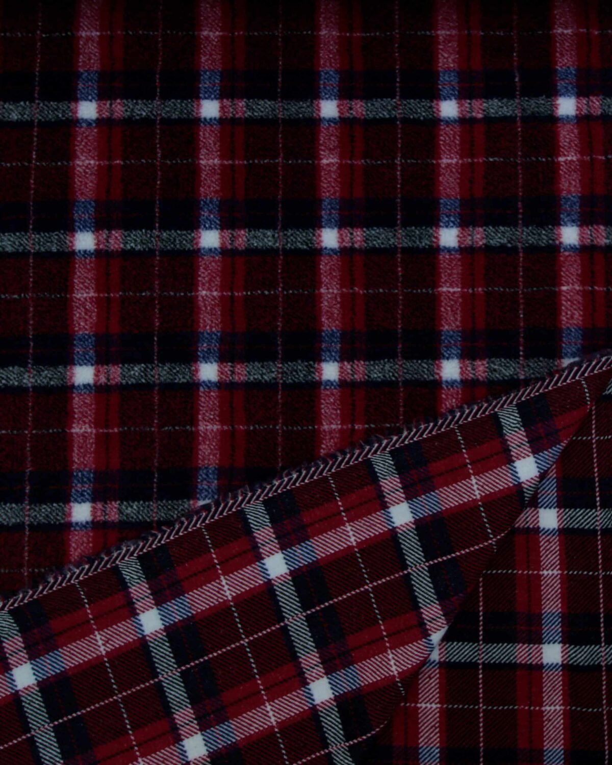 Tern, blå/vinrød/offwhite - Fleece - Billede 3