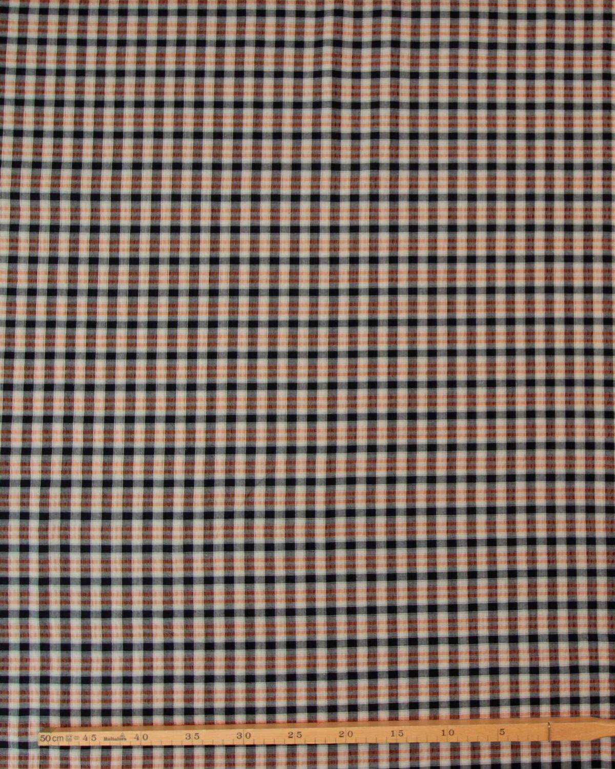 Tern, brun, lys beige, kobber  - Bomuld/polyester - Billede 2