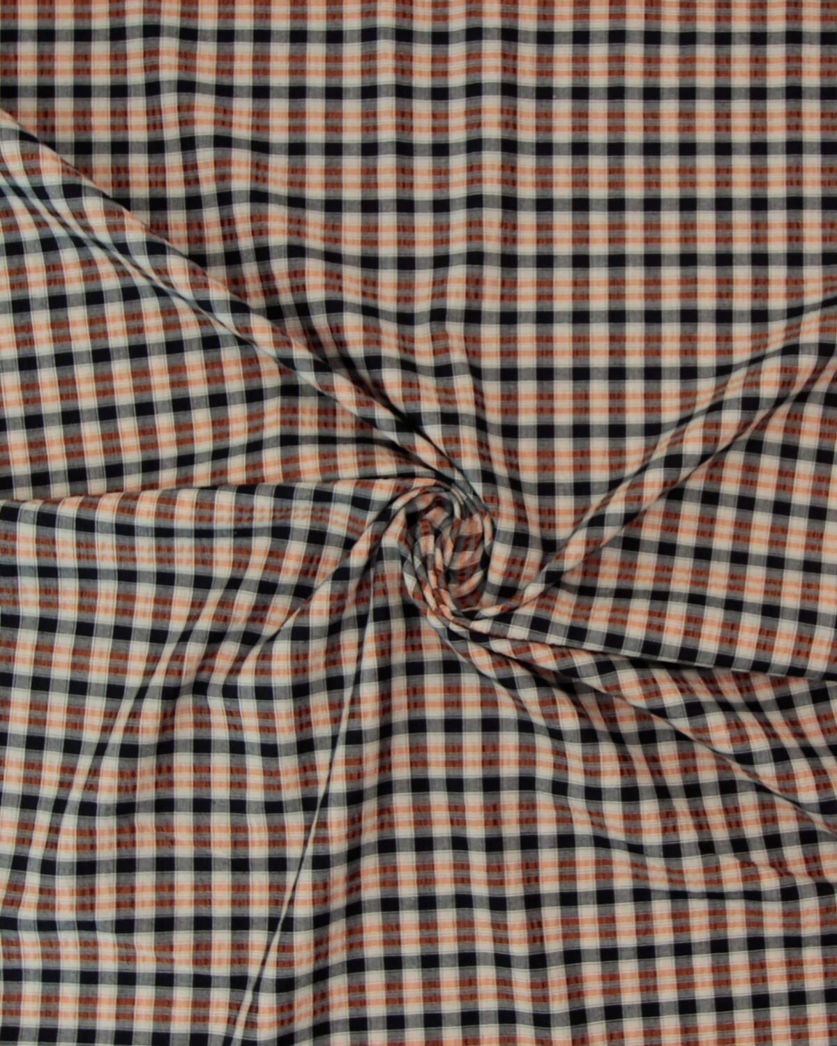 Tern, brun, lys beige, kobber  - Bomuld/polyester - Billede 3