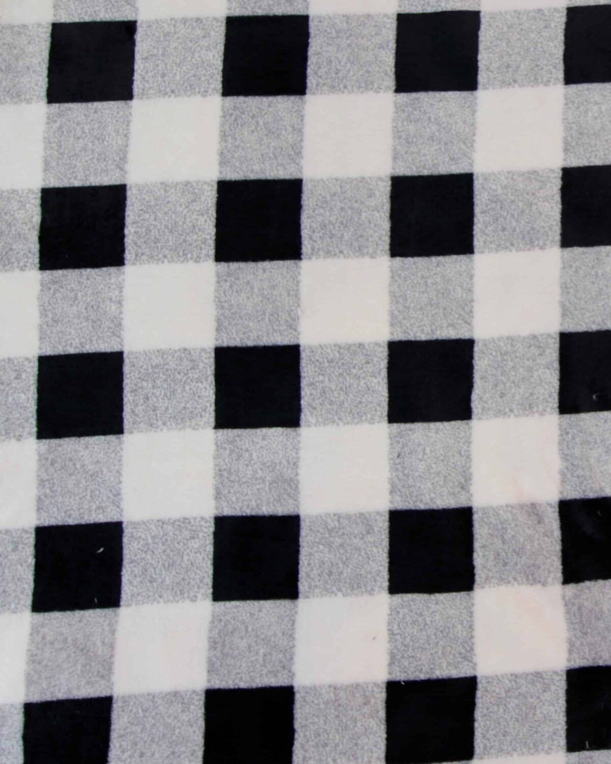 Tern, sort/hvid, lysegrå - Microfleece