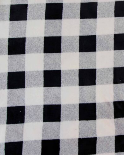 Tern, sort/hvid, lysegrå - Microfleece