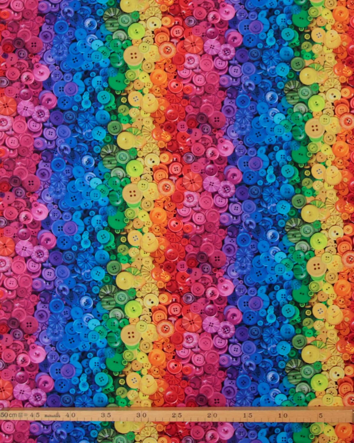 Regnbuefarvet knapper - Patchwork - Image 2
