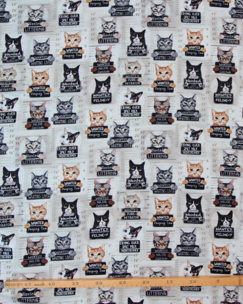 "Wanted" katte - Patchwork